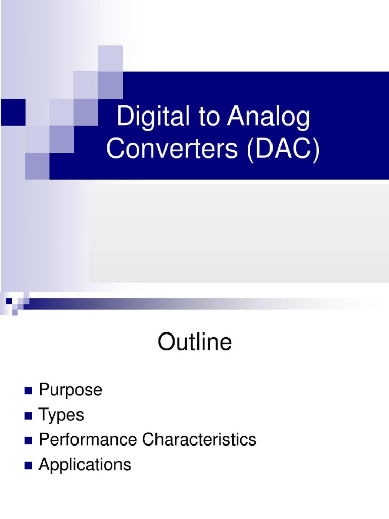 DAC | PDF