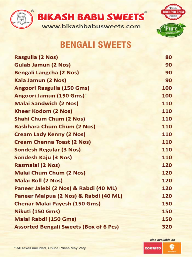 Menu | PDF