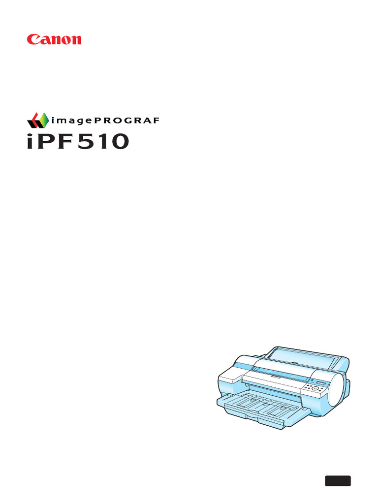 iPF510_UserManual | PDF | Printer (Computing) | Computer Network