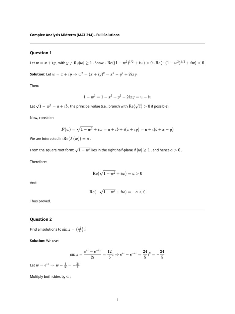 CONWAY COMPLEX ANALYSIS SOLUTIONS visual data 4