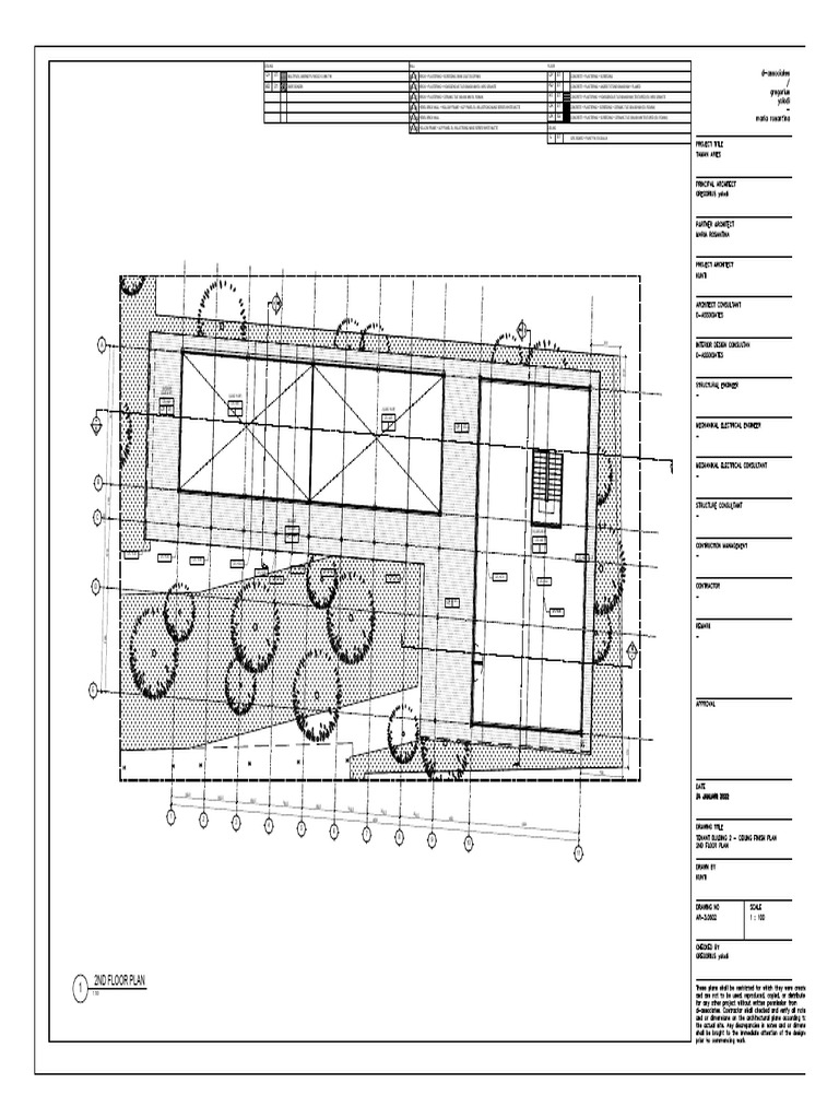 2nd Floor Ceiling and Wall Plan Details | PDF | Tile | Architecture