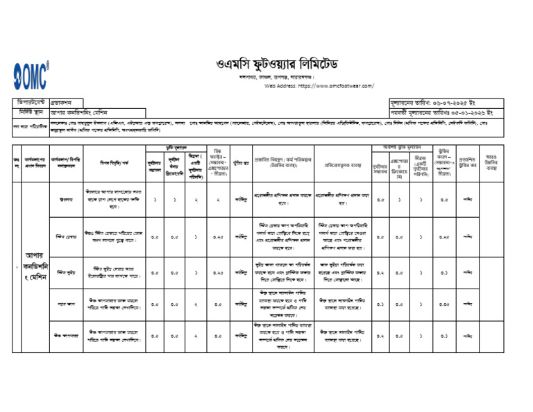 Upper Conditioning Machine | PDF