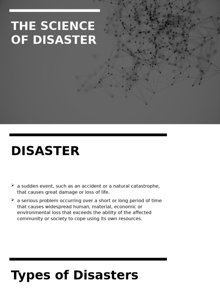 Understanding Disasters: Types & Hazards | PDF | Hazards | Natural ...