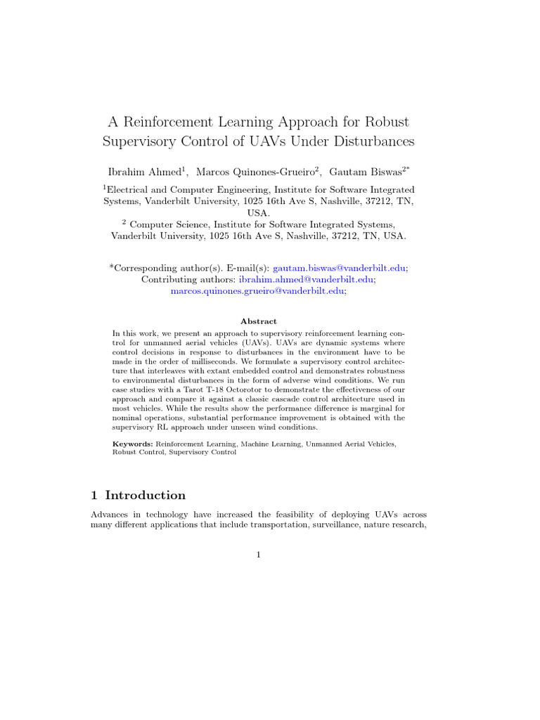 A Reinforcement Learning Approach For Robust Supervisory Control of ...