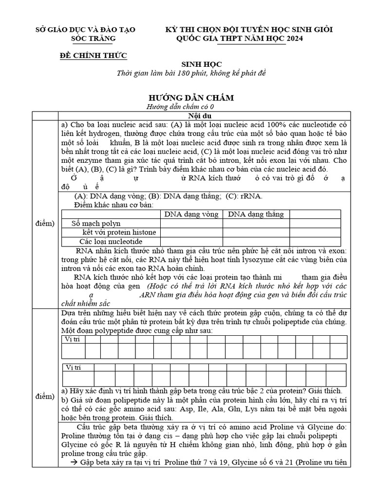 HDC Sinh Hoc CT Ngay 17-8 | PDF