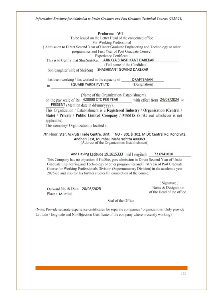 WP Performa w1 Final | PDF