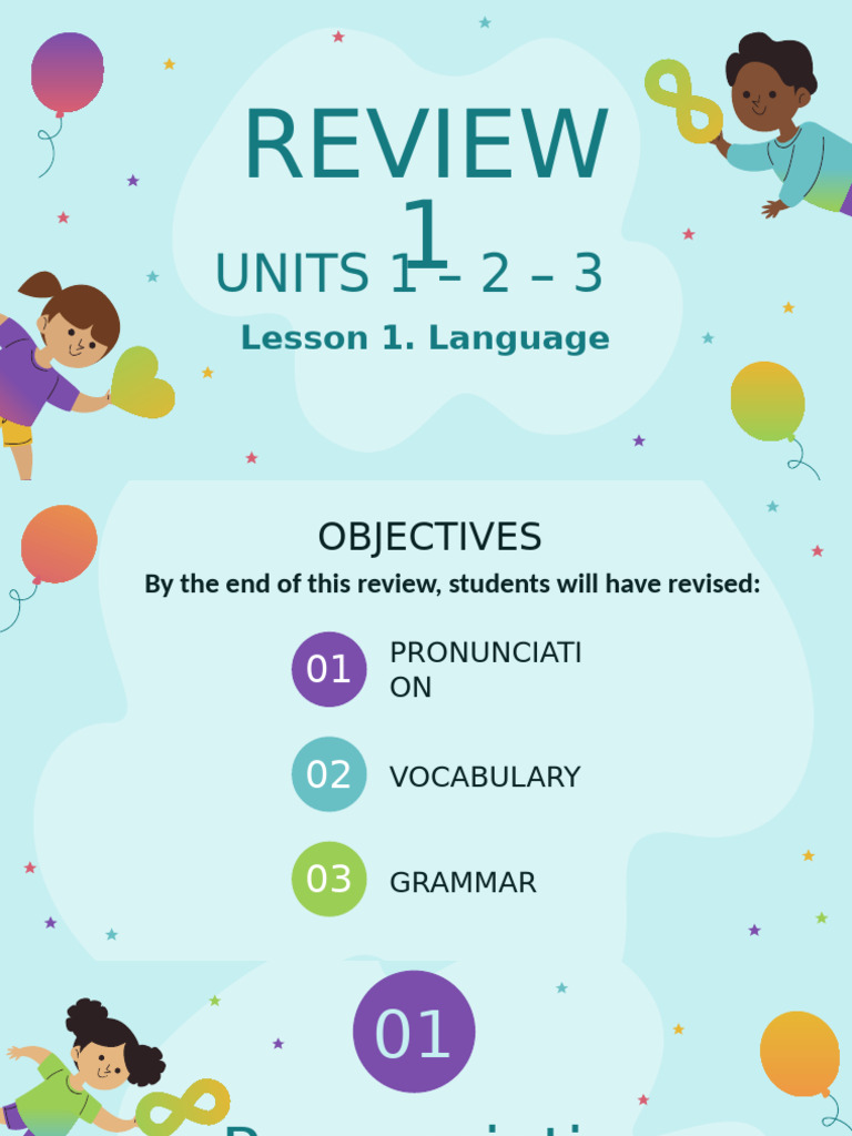 Language Review: Pronunciation, Grammar, Vocabulary | PDF | Adverb ...