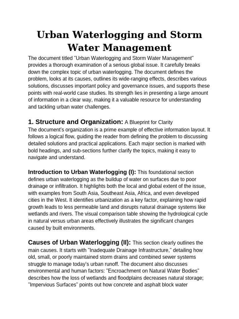 Untitled Document | PDF | Green Infrastructure | Stormwater