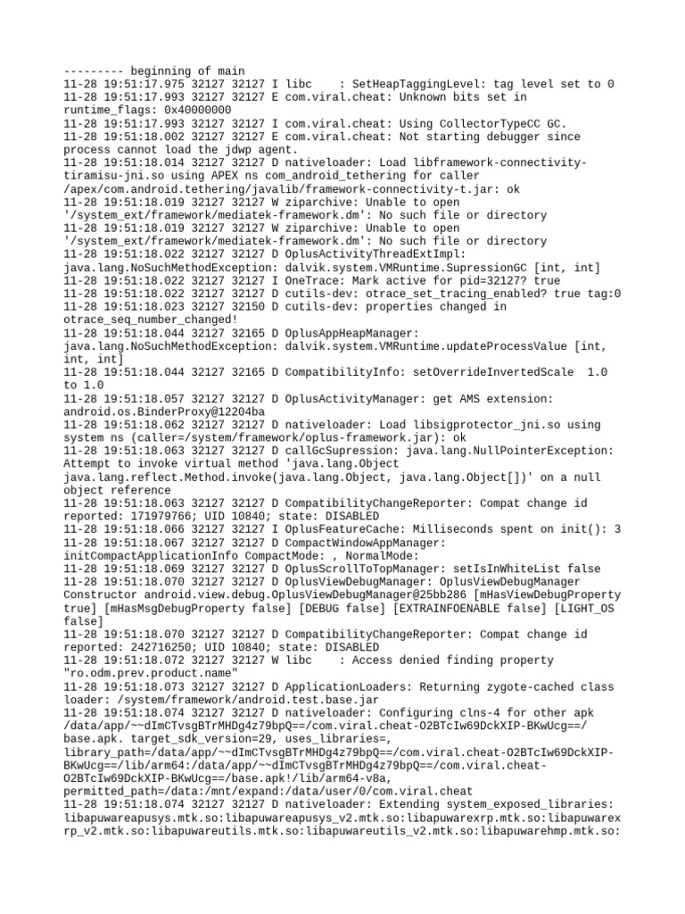 Android Log Analysis for Viral Cheat App | PDF | Computer Engineering ...