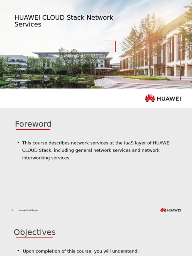 HUAWEI CLOUD Stack Network Services | PDF | Computer Network | Virtual ...