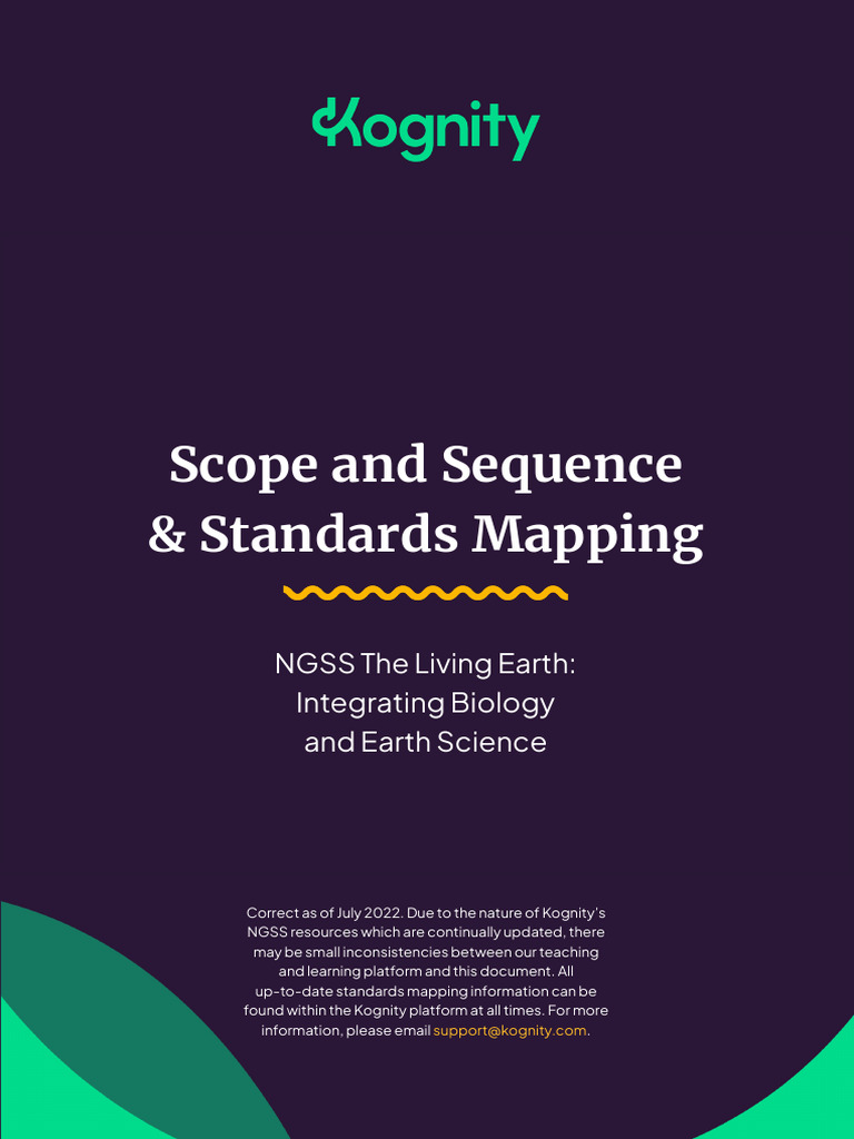Kognity Biology NGSS Overview | PDF | Reproduction | Evolution