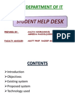 Student Help Desk