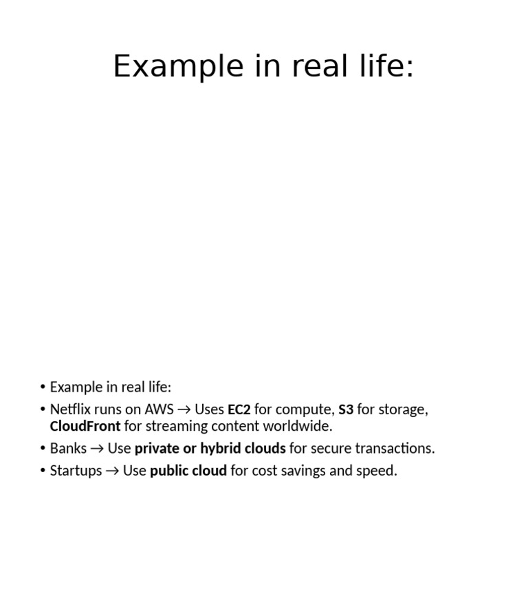 Example in Real Life | PDF