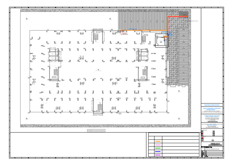 Cabling Layout-R1-Bh-Pf | PDF | Stairs | Pedestrian Infrastructure