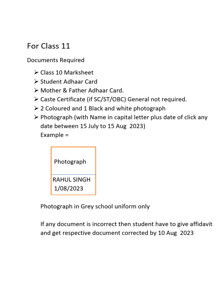 CLass 11 | PDF