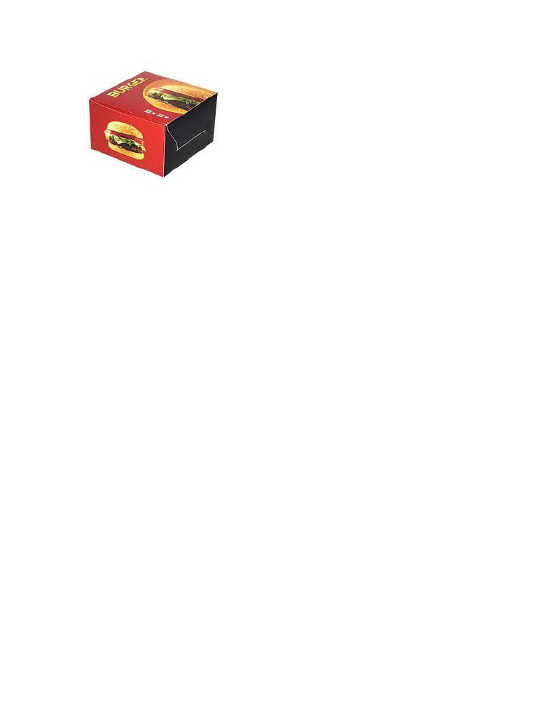 Burger Box Sample Image | PDF
