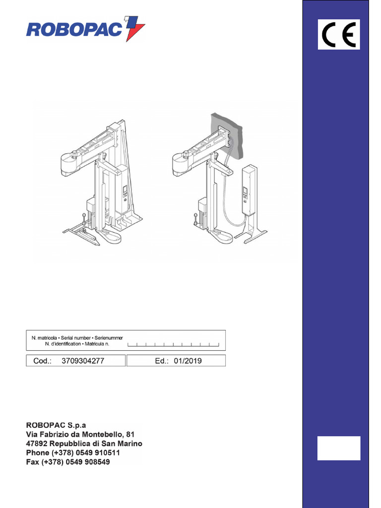 Rotary Rototech Manual: Use & Maintenance | PDF | Safety | Power Supply
