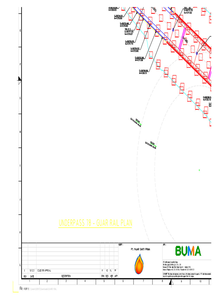 Guard Rail Layout1 | PDF