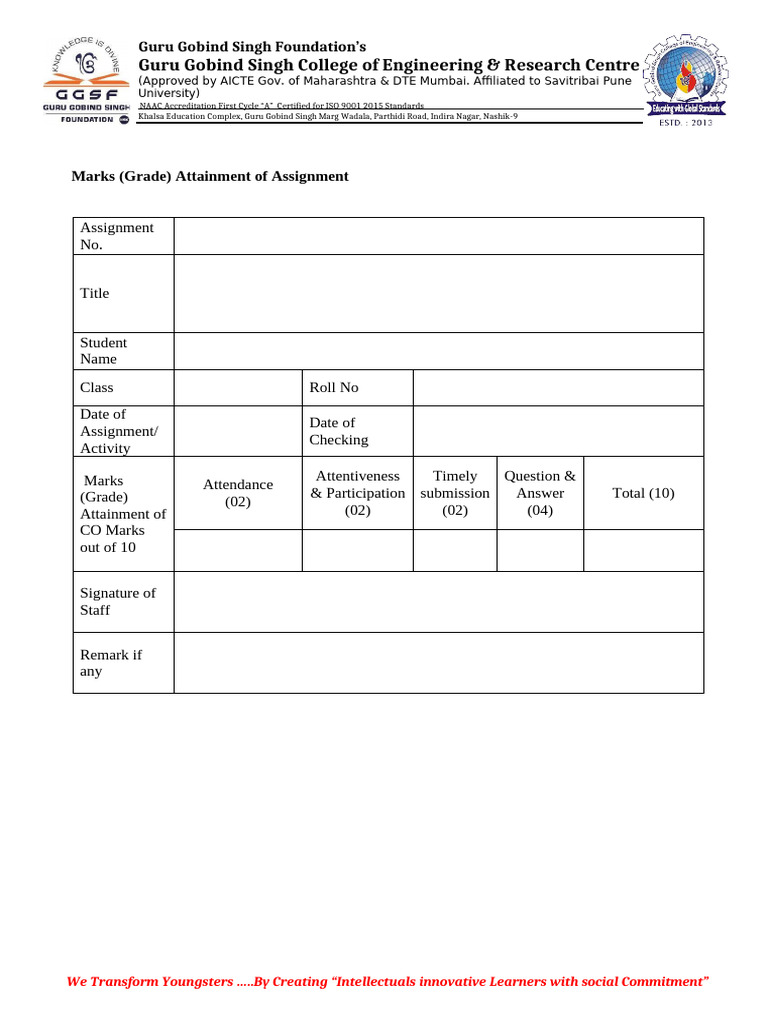 EL & ES Assignment No 1 | PDF | Electricity | Energy Conservation