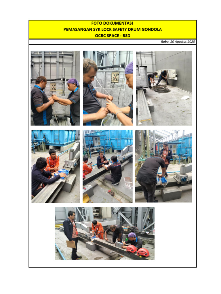 Pemasangan SYK Lock di OCBC Space BSD | PDF