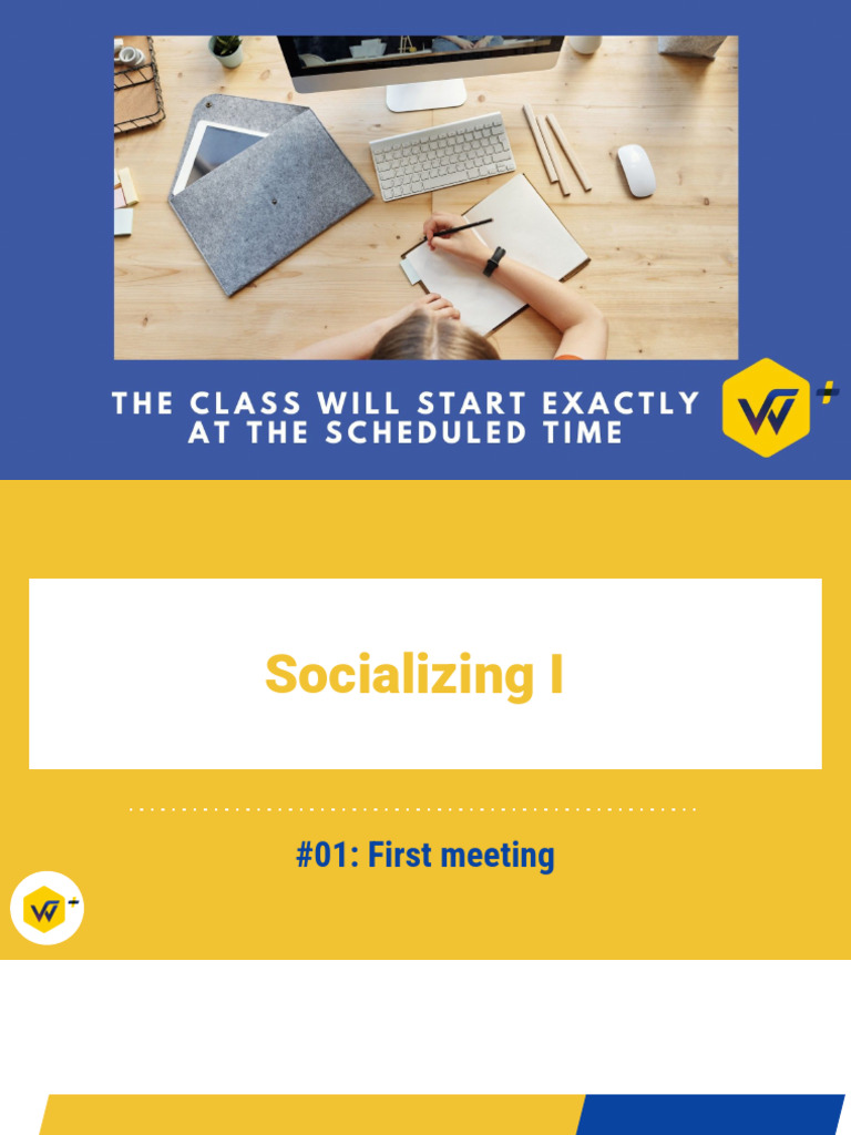 #01 ESP Social Skills First Meeting (BE1B-C07) | PDF | Linguistics | Syntax