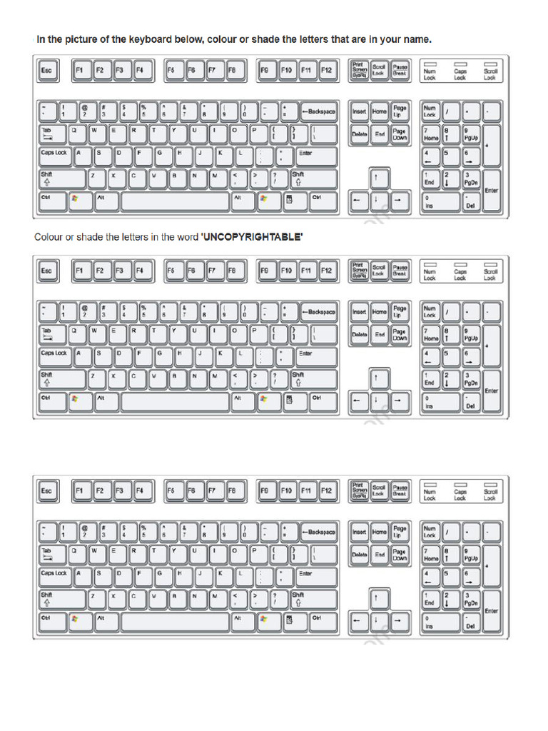 Keyboard | PDF