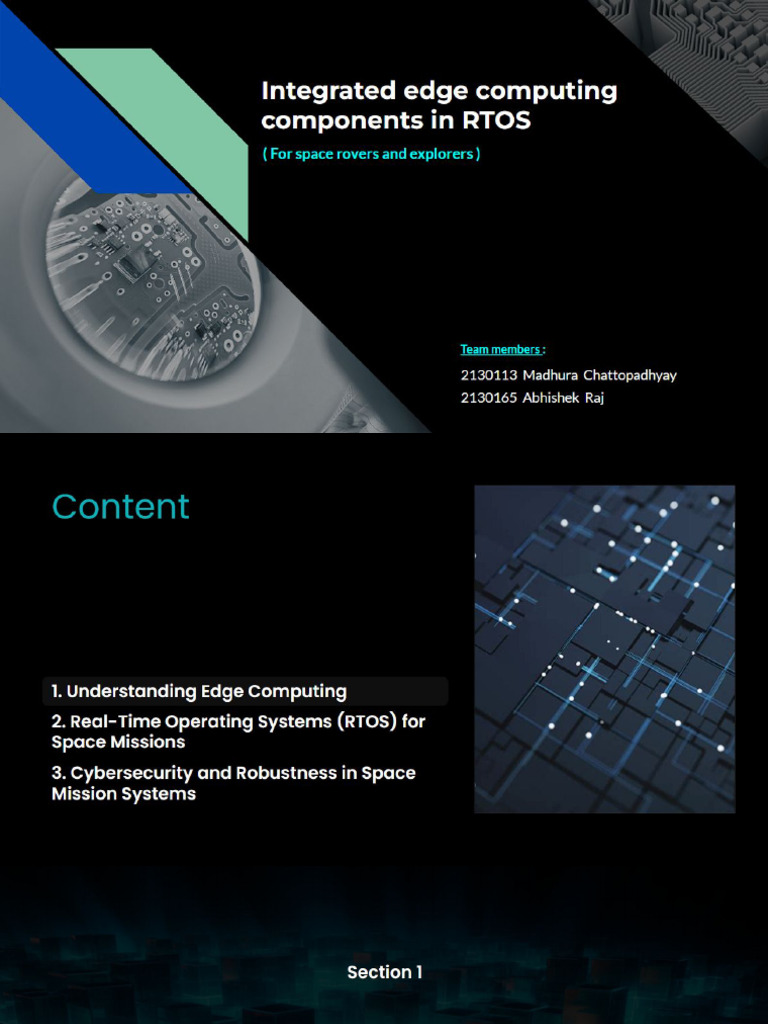 Edge Computing in Space Exploration | PDF
