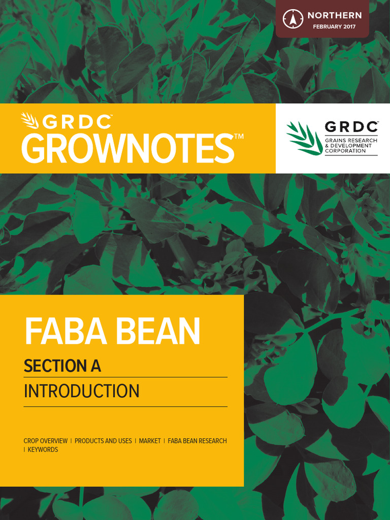 Faba Bean Cultivation Guide 2017 | PDF | Legume | Crop Rotation