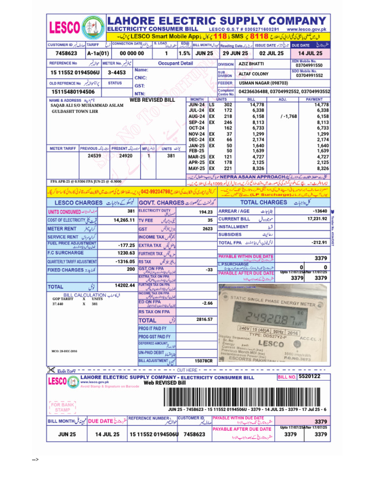Web Revised Bill Summary - June 2025 | PDF