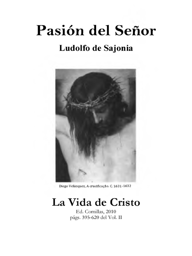 Reflexiones sobre la Pasión de Cristo | PDF | Creencia religiosa y ...