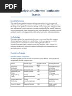 Toothpaste Abrasiveness RDA Rankings 2025 | PDF | Mouth | Dentistry