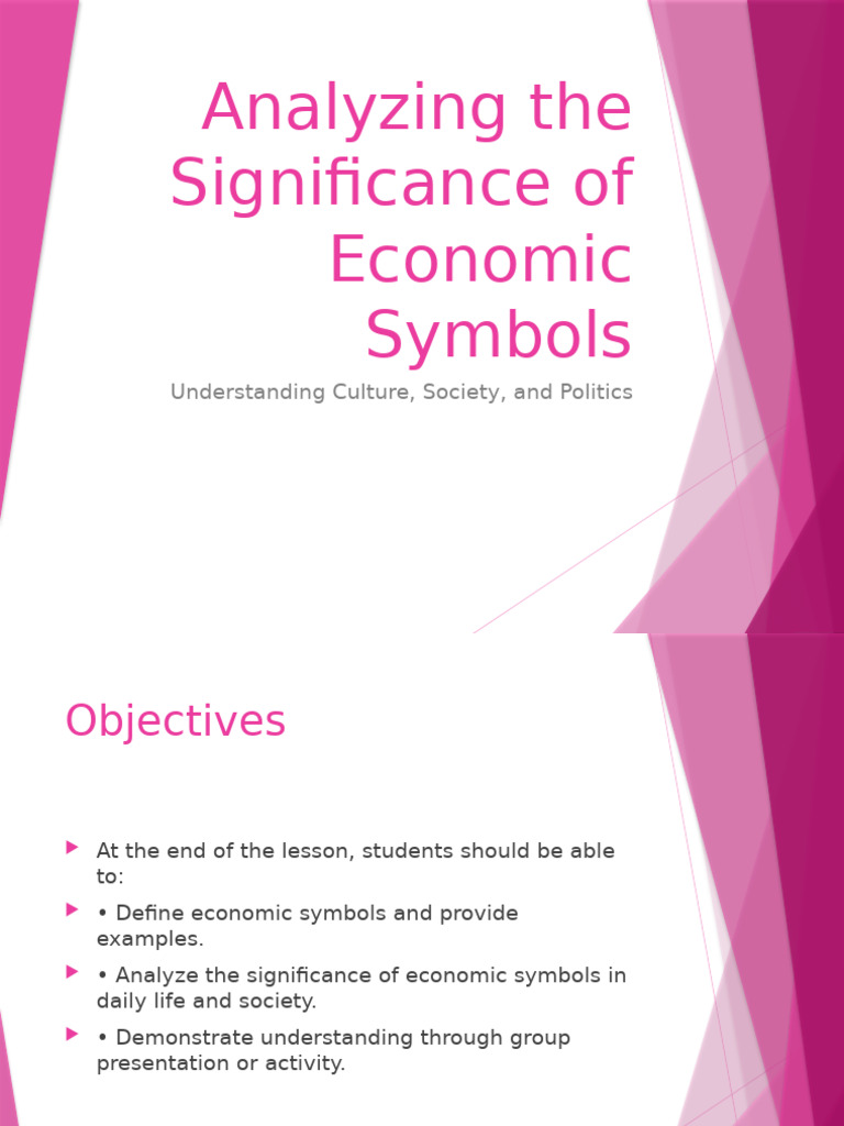 Understanding Economic Symbols and Their Impact | PDF | Prices | Demand
