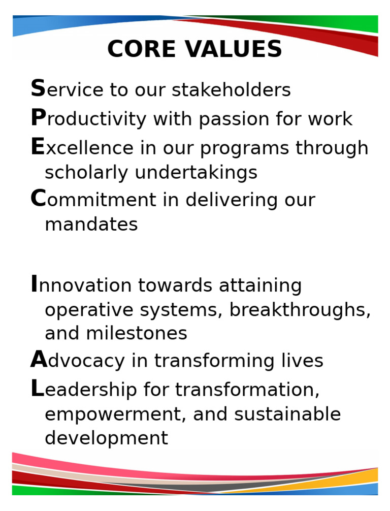 Core Values | PDF