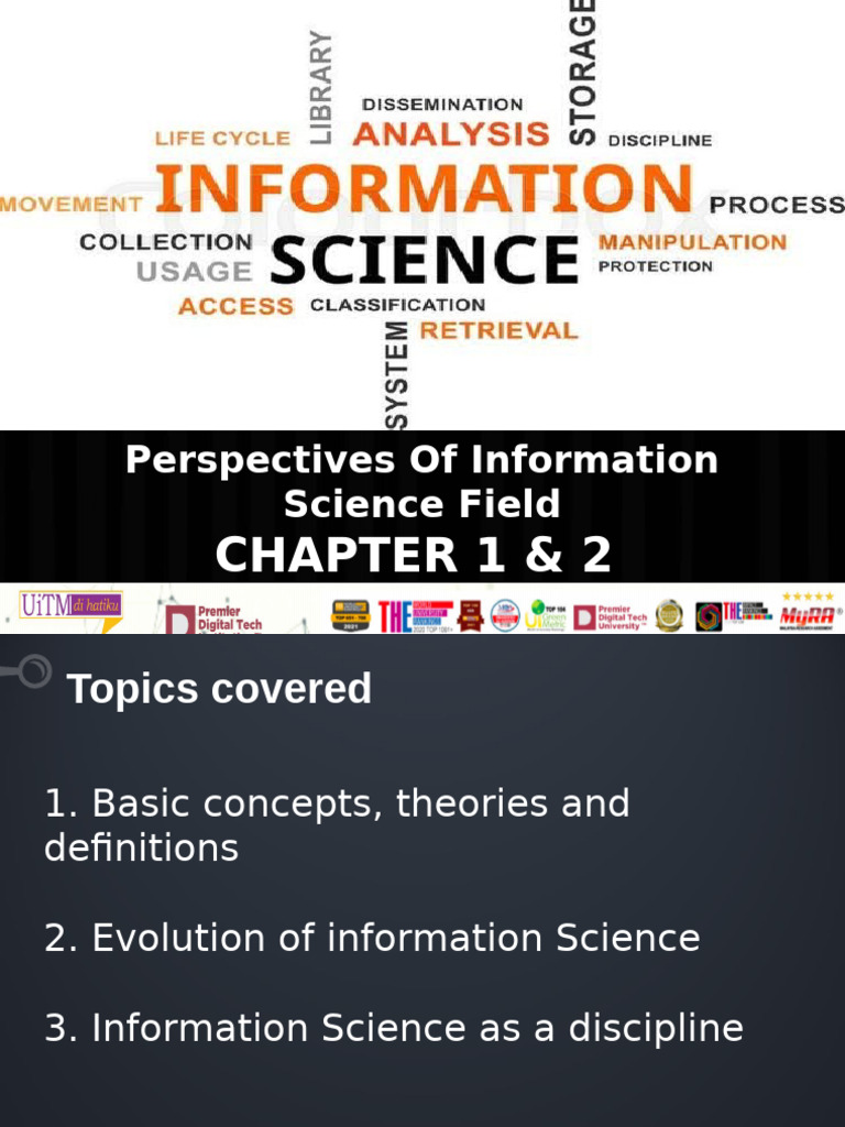 Overview of Information Science Concepts | PDF | Information Science ...