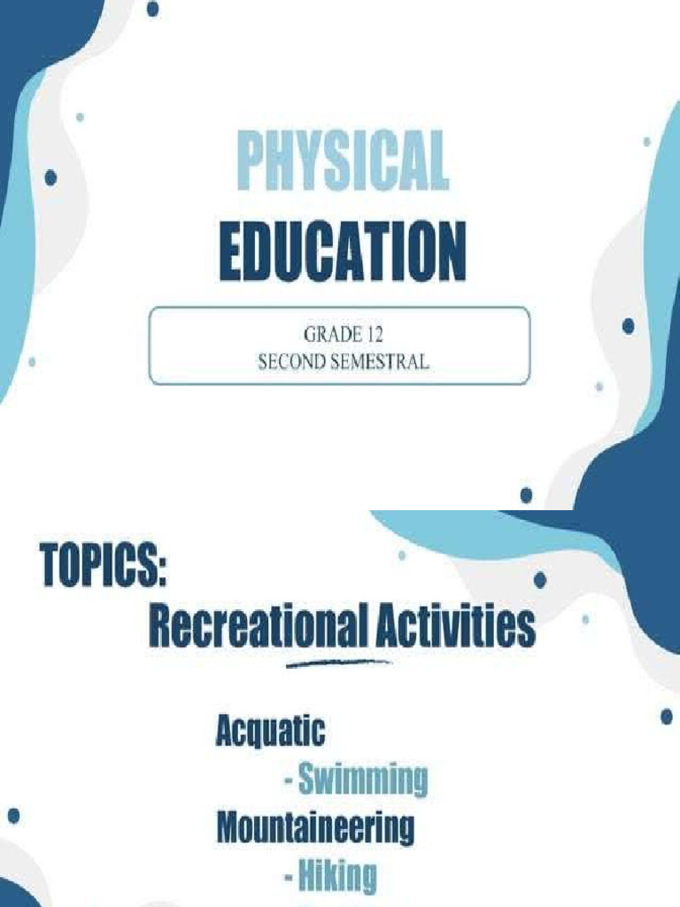 Pe 12 Swimming Pdf