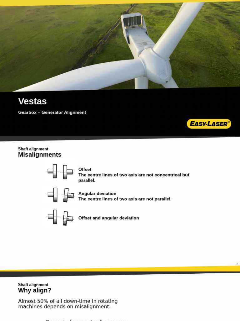 Vestas Shaft Alignment Guide | PDF | Mechanical Engineering