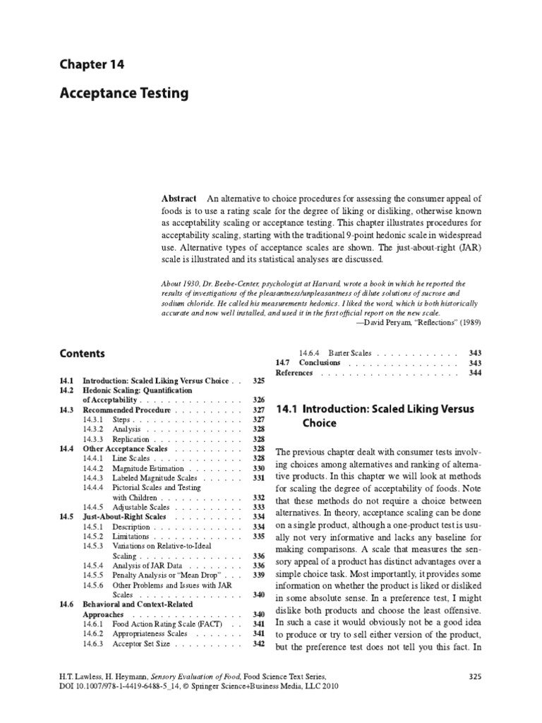 14 Acceptance Testing | PDF