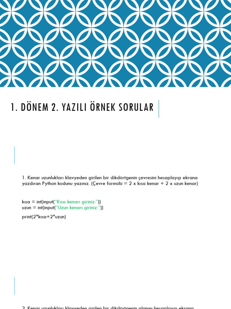 BTY-1D2Y-Örnek Sorular Karışık | PDF