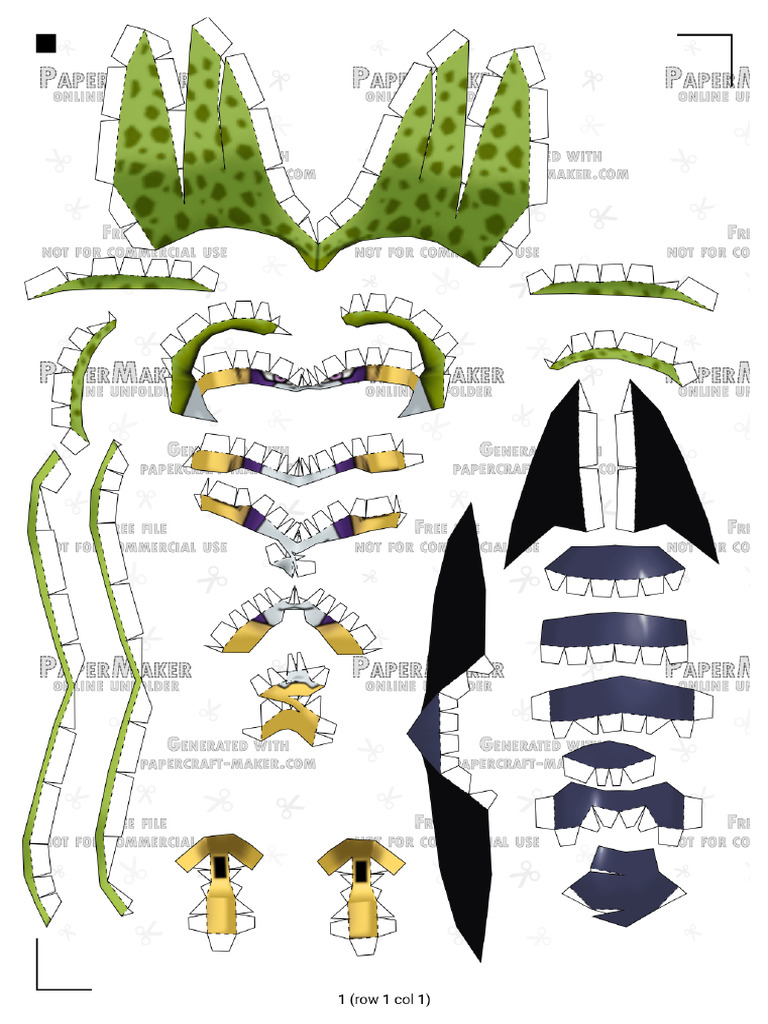 Gubby Mafioso Papercraft Template | PDF