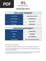 HDFC Bank Branch Transfer Process | PDF | Banks | Cheque