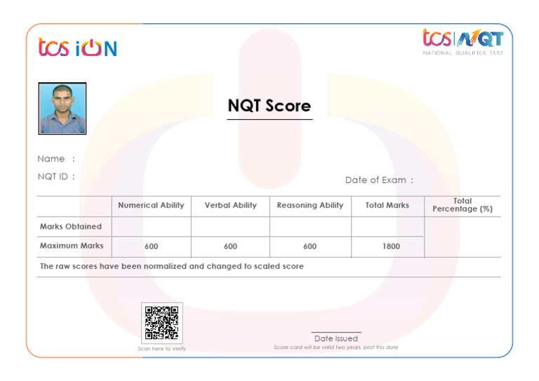 NQT Scorecard Summary for Mohneesh Yadav | PDF