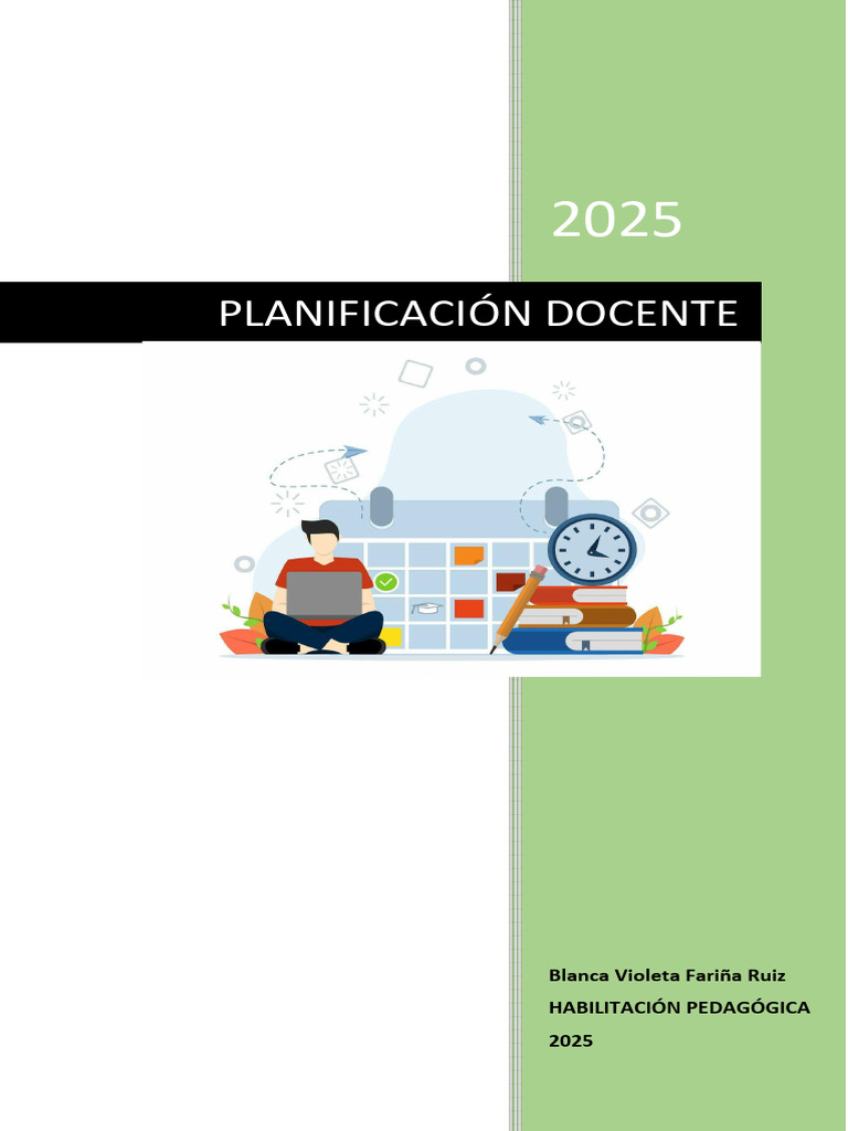 Guía Completa de Planificación Docente | PDF | Aprendizaje | Vóleibol