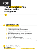 Understanding Withholding Taxes: FWT vs CWT | PDF | Income Tax | Taxes