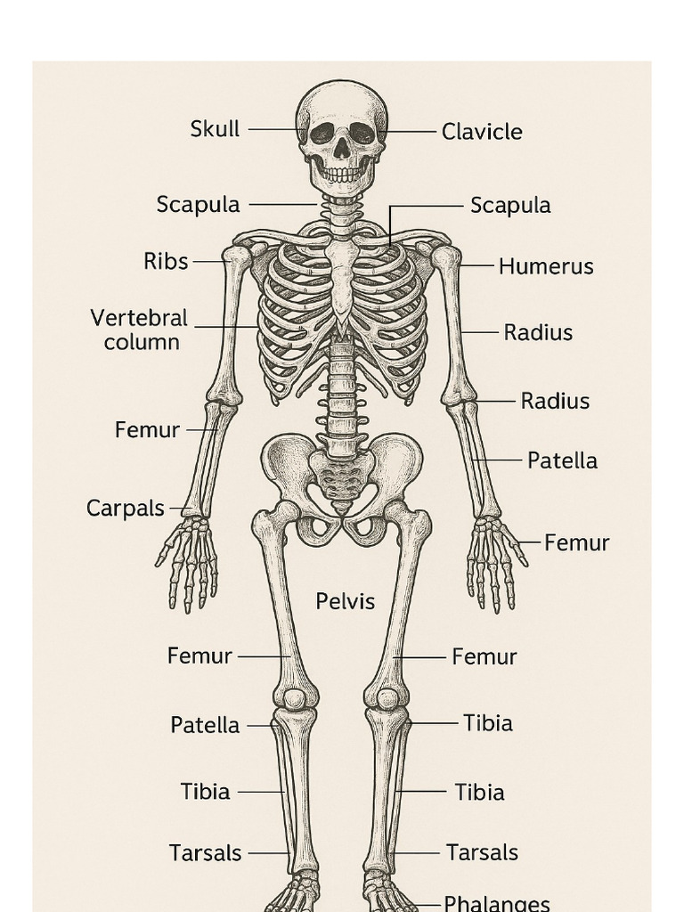 Simple Clean Human Skeleton | PDF