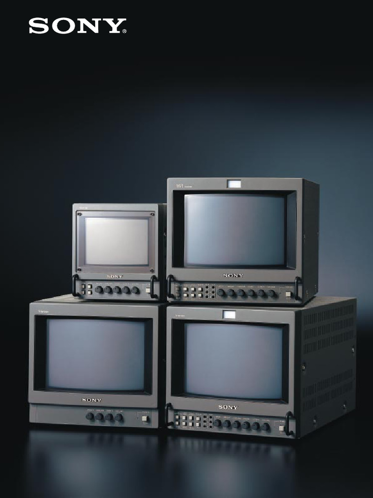SONY pvm-6041qm | PDF | Computer Monitor | Display Resolution