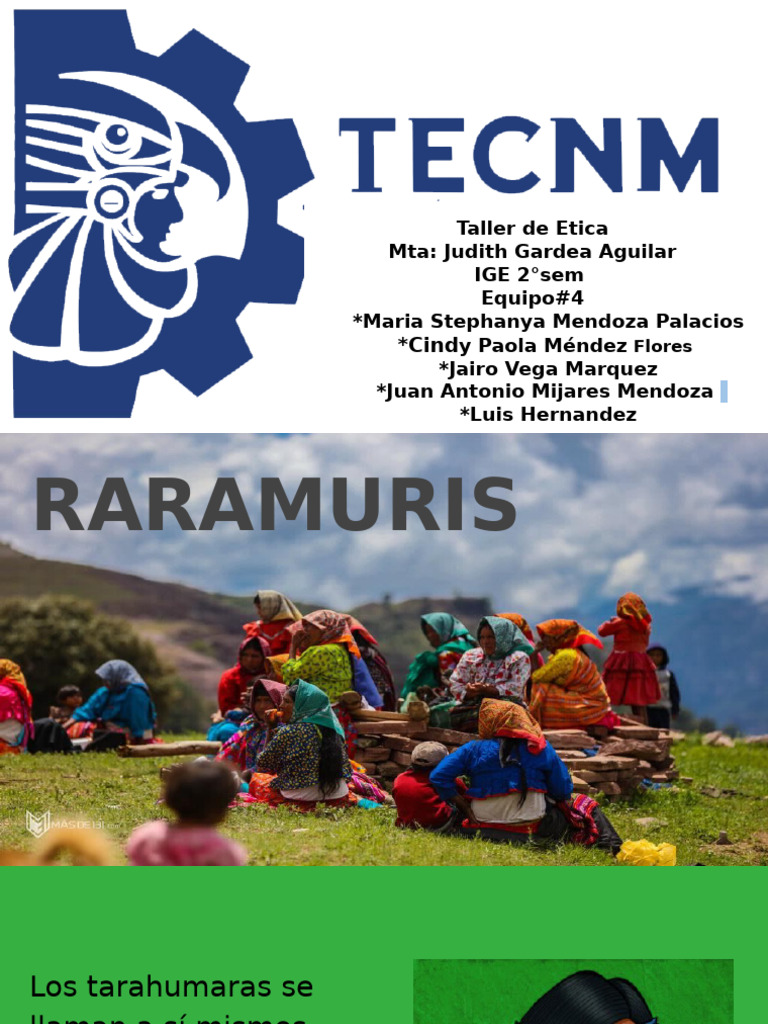 Cultura y Tradiciones Rarámuri | PDF