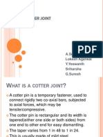 Cotter Joint