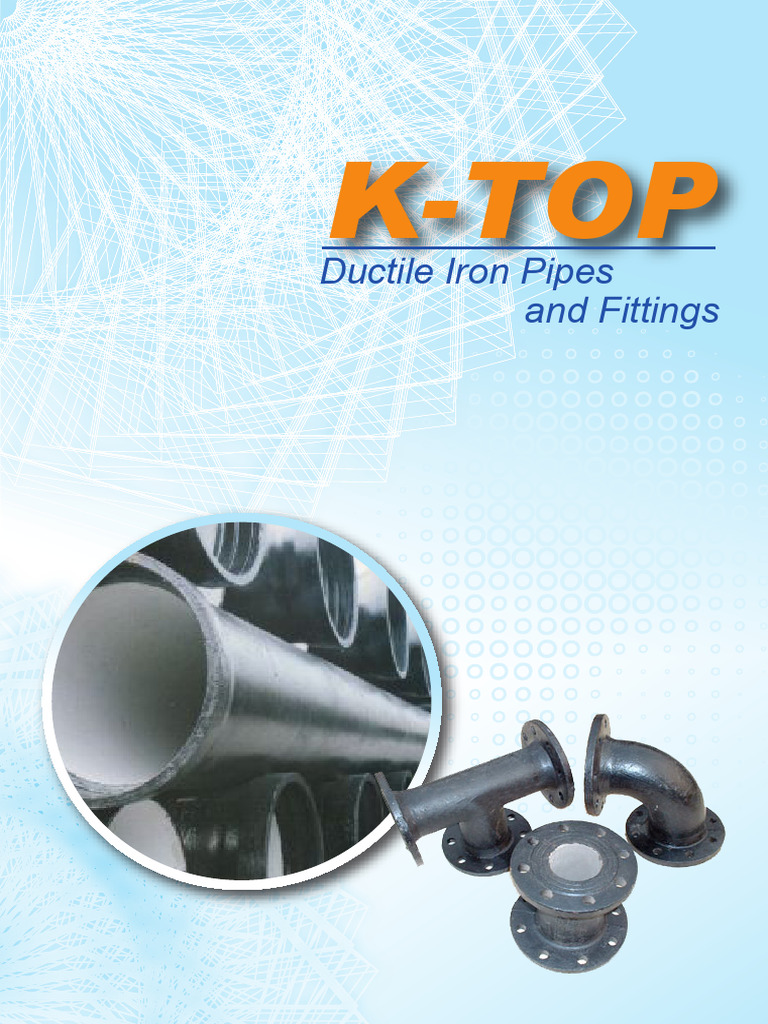 Ductile Iron Pipe Joint Types Explained | PDF | Pipe (Fluid Conveyance ...