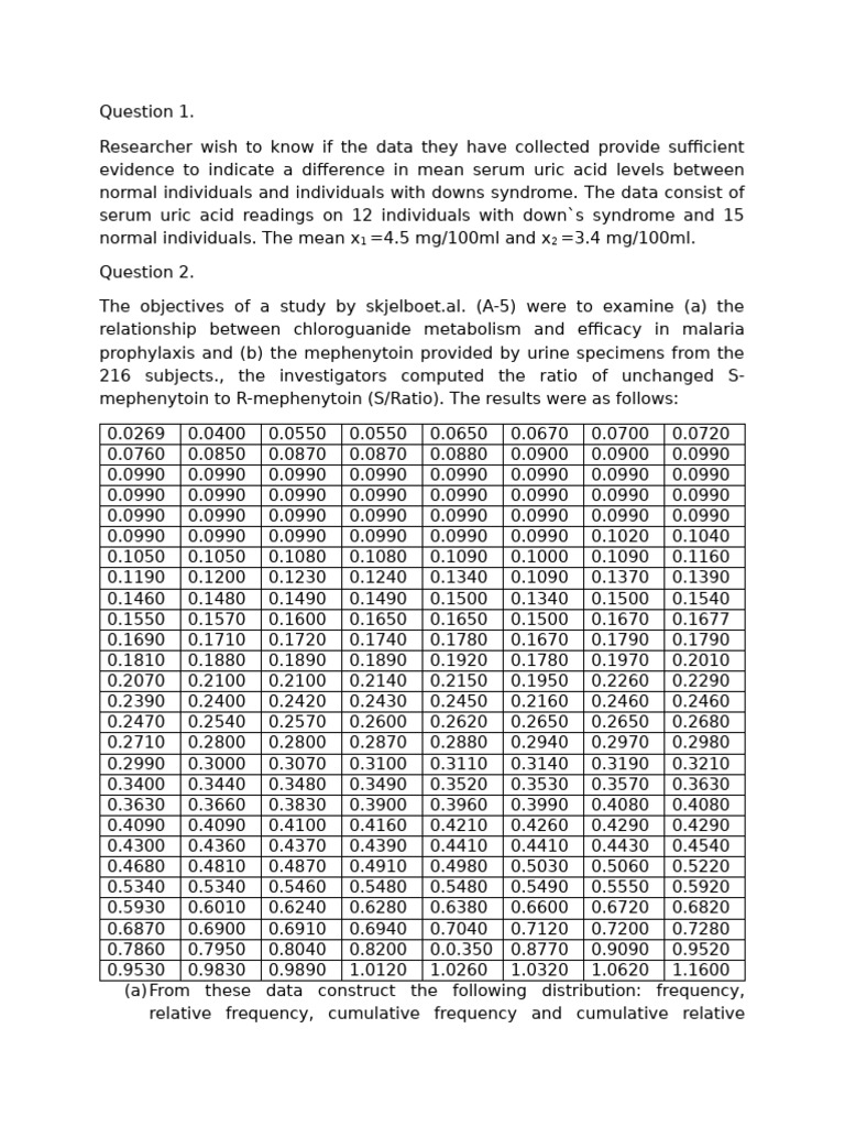 Statistical Analysis in Health Research | PDF | Regression Analysis ...
