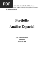Portfólio - Análise Espacial - Geografia